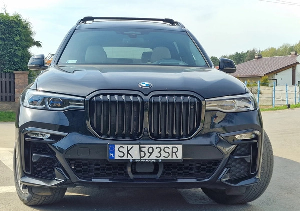 BMW X7 cena 405000 przebieg: 97183, rok produkcji 2020 z Zaklików małe 191
